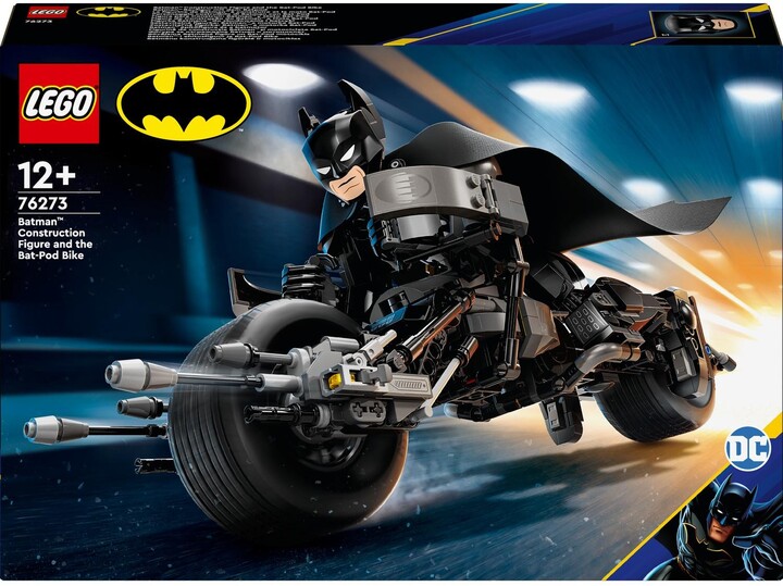 LEGO® DC Batman™ 76273 Sestavitelná figurka: Batman™ a motorka Bat-Pod_2019716274