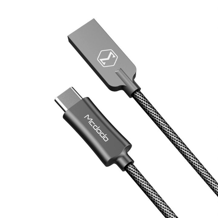 Mcdodo Knight datový kabel USB-C, 1m, černá_1727190139