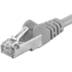 PremiumCord Patch kabel UTP RJ45-RJ45 CAT6, 1,5m, šedá