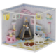 Stavebnice DvěDěti - Miniatura domečku Domov kočičky Mňau_2089092056