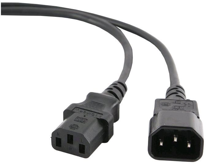 C-TECH kabel síťový, prodlužovací, 3m VDE 220/230V napájecí_1821613634