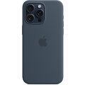 Apple Silikonový kryt s MagSafe pro iPhone 15 Pro Max, bouřkově modrá_1626625615