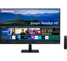 Samsung Smart Monitor M7 - LED monitor 32" O2 TV HBO a Sport Pack na dva měsíce