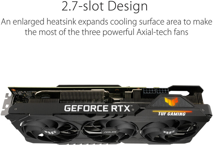 ASUS GeForce TUF-RTX3080TI-O12G-GAMING, LHR, 12GB GDDR6X_1464380820