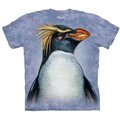 Tričko The Mountain Penguin Totem, modrá (US S / EU S-M)