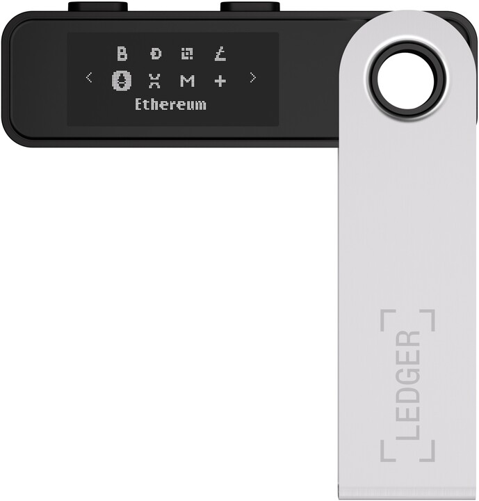 Ledger Nano S Plus Matte Black, hardwarová peněženka na kryptoměny_238591681