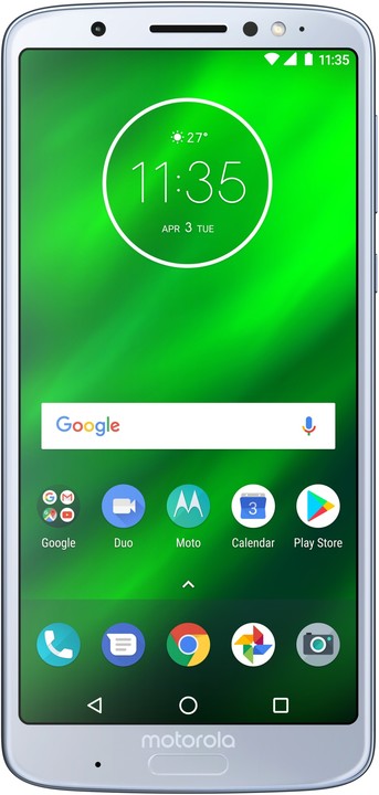 Motorola Moto G6 Plus, 4GB/64GB, modrá_781175138
