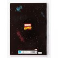 Zápisník Marvel Comics: Avengers, čtverečkovaný, kroužková vazba, A4_1971582479