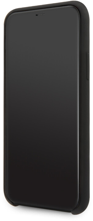KARL LAGERFELD Iconic silikonvý kryt pro iPhone 11 Pro Max, černá_557233654