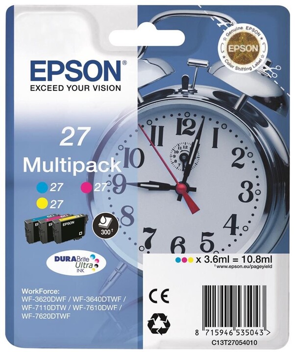Epson C13T27054010, Multi-pack C/M/Y_163450543