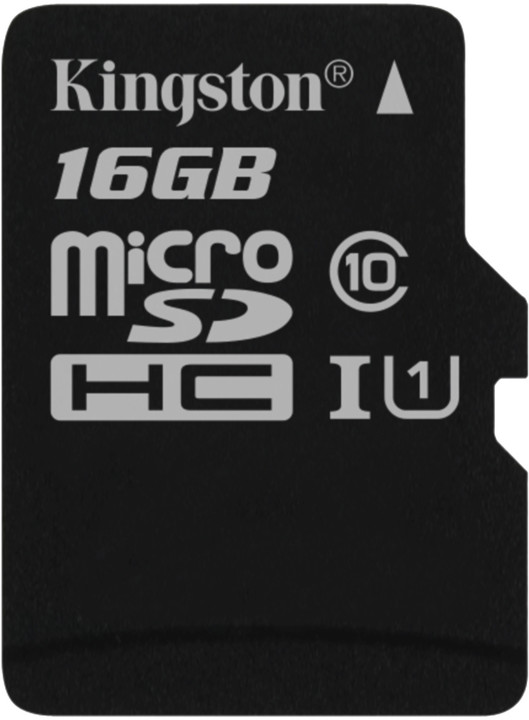 Kingston Micro SDHC Canvas Select 16GB 80MB/s UHS-I_468557427