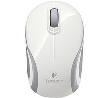 Logitech Wireless Mini Mouse M187, bílá_163987032