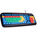 CONNECT IT Kontrastní barevná klávesnice pro děti, USB_1439162942
