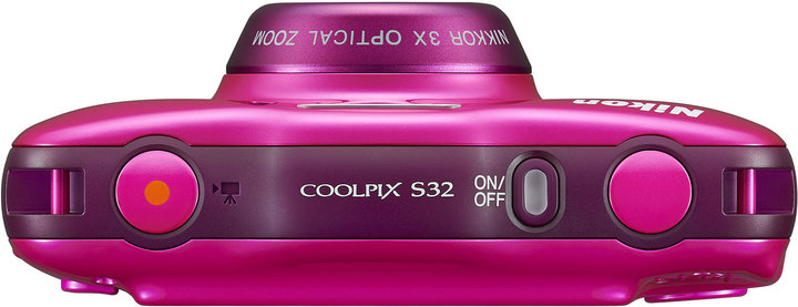 Nikon Coolpix S32, růžová_959980910