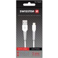 SWISSTEN datový kabel USB/Lightning, 1m, bílá_1140841608