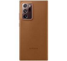 Samsung kožený kryt pro Samsung Galaxy Note20 Ultra, hnědá_1796536915