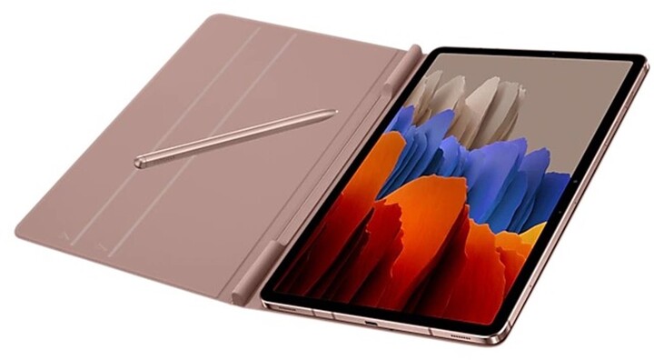 Samsung pouzdro Book Cover pro Galaxy Tab S7 / S8, růžová_78383671