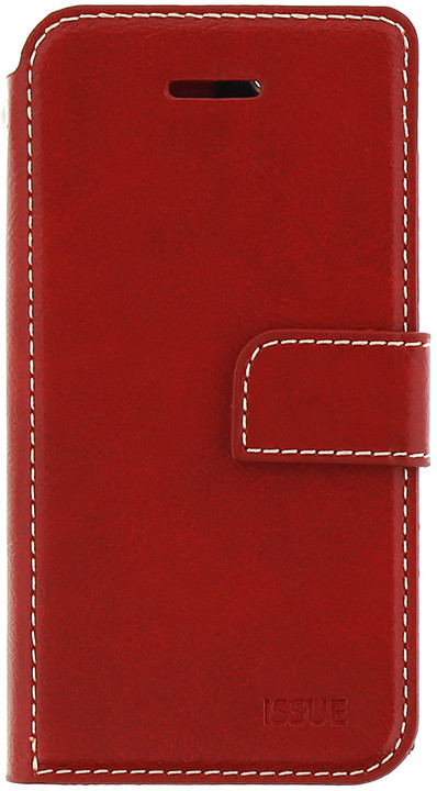 Molan Cano Issue Book Pouzdro pro iPhone 5/5S/SE, červená_1571404889