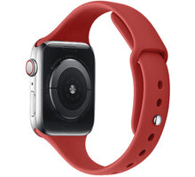 MAX silikonový řemínek MAS31 pro Apple Watch, 38/40mm, červená_1752318296