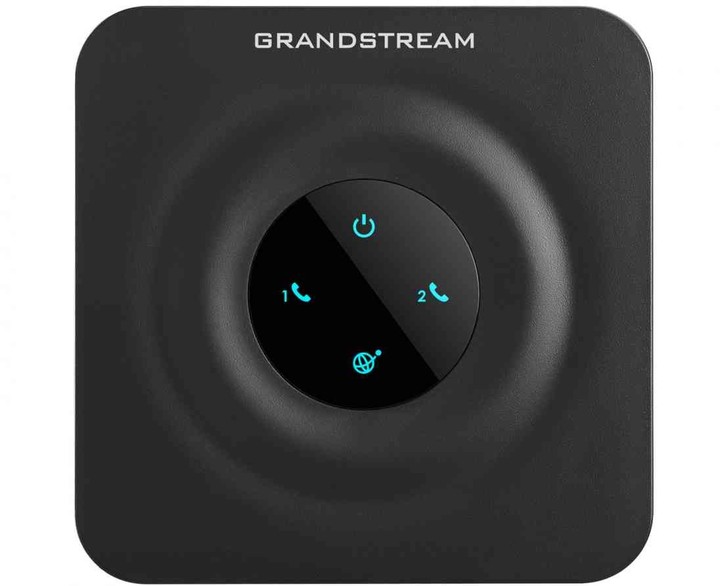Grandstream HT802 - Analogový adaptér, 2x FX port, 1x 10/100