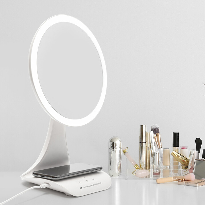RIO WIRELESS CHARGING MIRROR WITH LED LIGHT X5 Magnification_880463095