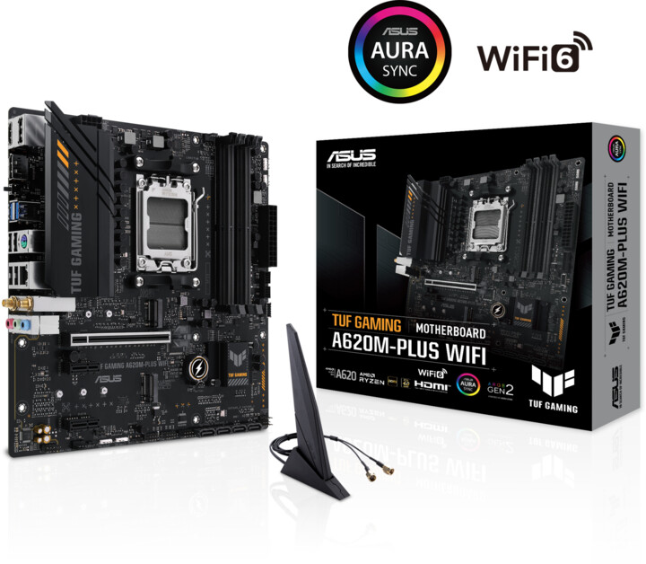 ASUS TUF GAMING A620M-PLUS WIFI - AMD A620_1334743122