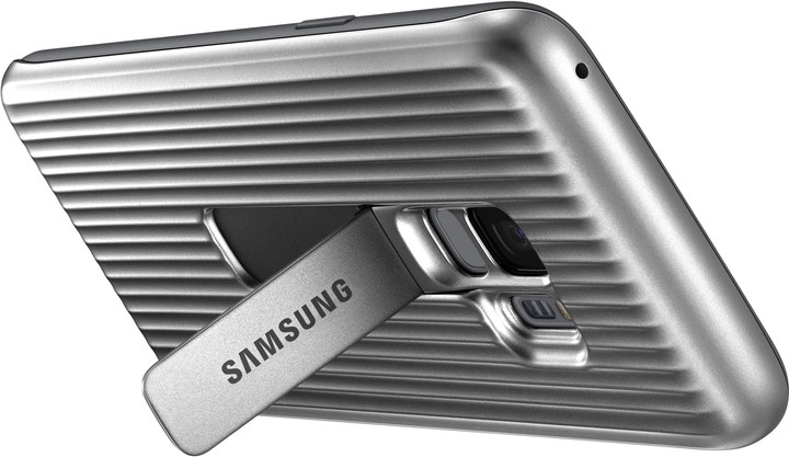 Samsung tvrzený ochranný zadní kryt pro Samsung Galaxy S9, stříbrný_257436059
