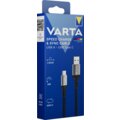 VARTA kabel USB-A - USB-C, 60W, 2m, černá_1504063981