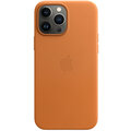 Apple kožený kryt s MagSafe pro iPhone 13 Pro Max, zlatohnědá_1928432968
