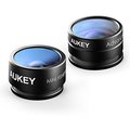 Aukey Optic iPhone Camera Lens, 160° Fisheye Lens + 20x Macro Mini Clip-on_42315766