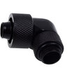 Alphacool Eiszapfen 16/10mm compression fitting 90° rotatable G1/4 - deep black_155131962