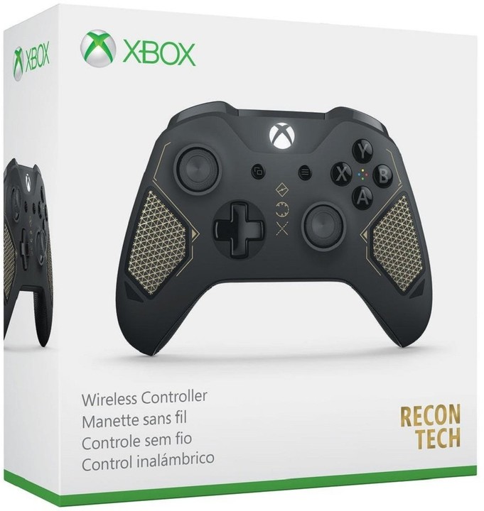 Xbox ONE S Bezdrátový ovladač, Recon Tech (PC, Xbox ONE)_1556862742