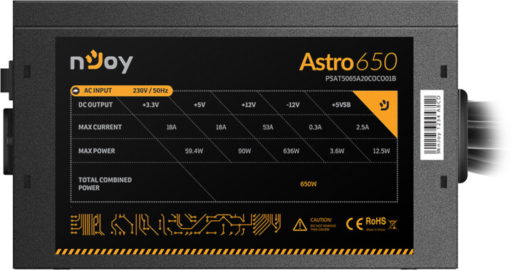 nJoy Astro 650 - 650W