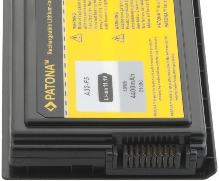 Patona baterie pro ASUS, F5, X50 4400mAh Li-Ion 11,1V_1074332999