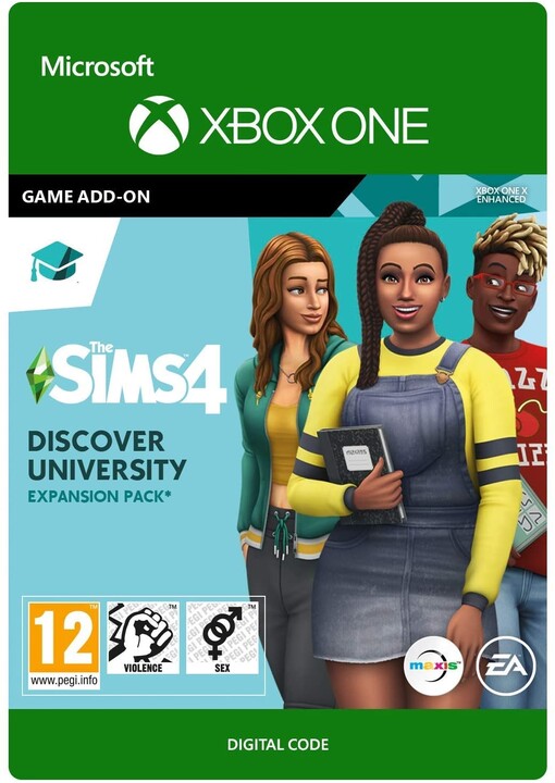 The Sims 4: Discover University (Xbox) - elektronicky_562552416