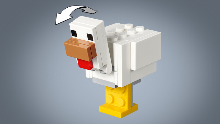 LEGO® Minecraft® 21149 Minecraft velká figurka: Alex s kuřetem_642673176