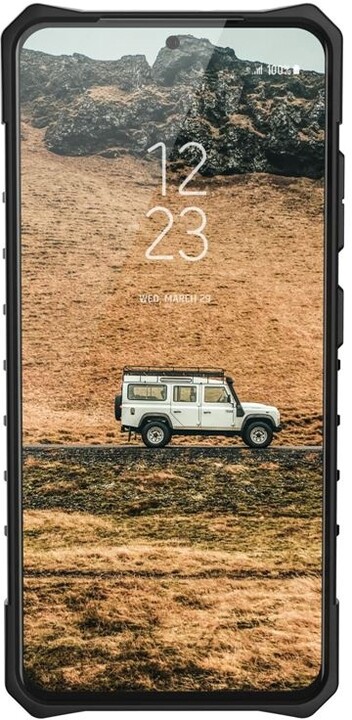 UAG ochranný kryt Pathfinder pro Samsung Galaxy S21 Ultra, stříbrná_1142095849