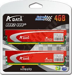 ADATA + Series 4GB (2x2GB) DDR2 800_1879424014