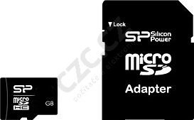 Silicon Power Micro SDHC 4GB Class 6 + adaptér_354964000