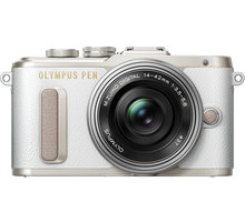 Olympus E-PL8 tělo + 14-42mm, bílá/stříbrná Traveler Kit_835129783