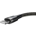 Baseus nabíjecí / datový kabel Cafule USB-A - Lightning, 2,4A, 0.5m, šedá/černá_813318238