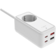 FIXED síťový prodlužovací adaptér Charging Strip, 2x USB-C, 2x USB-A, GaN III, PD 65W, 1.5m, bílá_1242274327