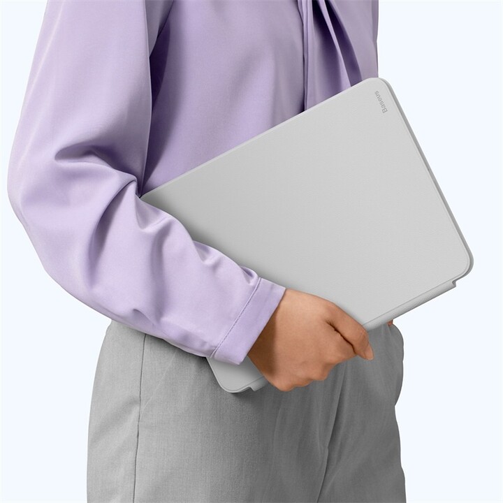 Baseus magnetický ochranný kryt Minimalist Series pro Apple iPad 10.2&quot;, šedá_1869584845