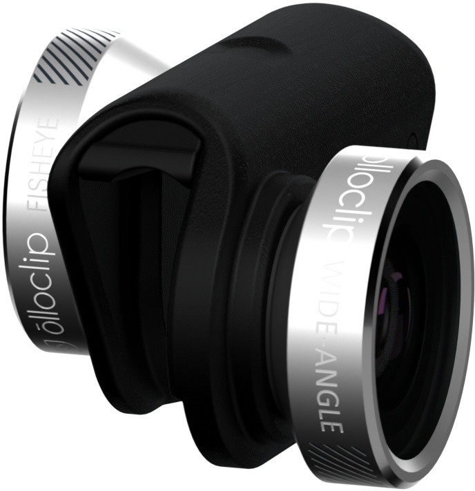 Olloclip 4in1 lens system, silver/black - i6/i6+_1541945230