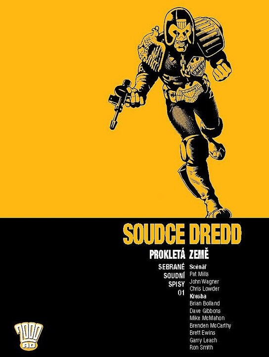 Komiks Soudce Dredd: Sebrané soudní spisy - Prokletá země, 1.díl_1146913543