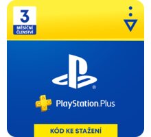 PlayStation Plus 3 měsíce - Dárková karta - elektronicky_1393312314