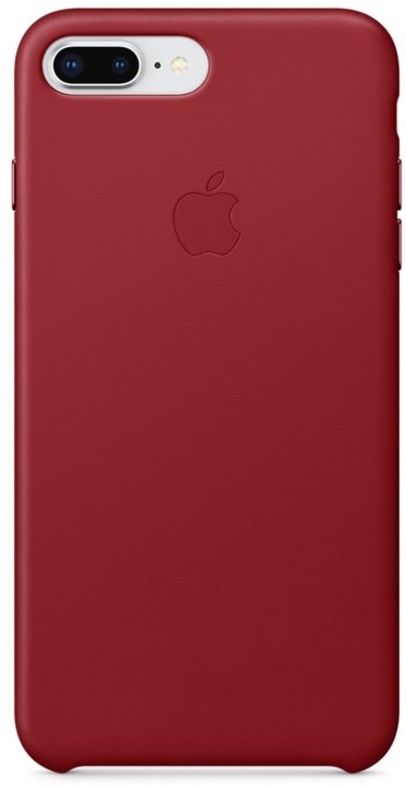 Apple kožený kryt na iPhone 8 Plus / 7 Plus (PRODUCT)RED, červená_1282032570