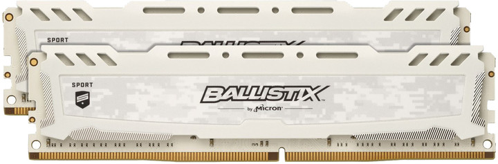 Crucial Ballistix Sport LT White 16GB (2x8GB) DDR4 2400_1401551110