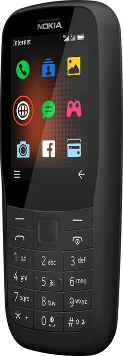 Nokia 220, 4G, Black_2143993805