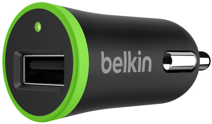 Belkin micro nabíječka do auta 2,4A černá_1386305002